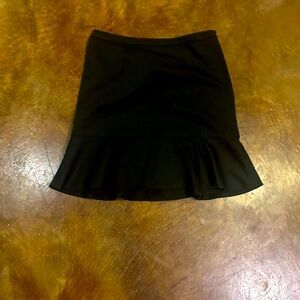 Loft black skirt .